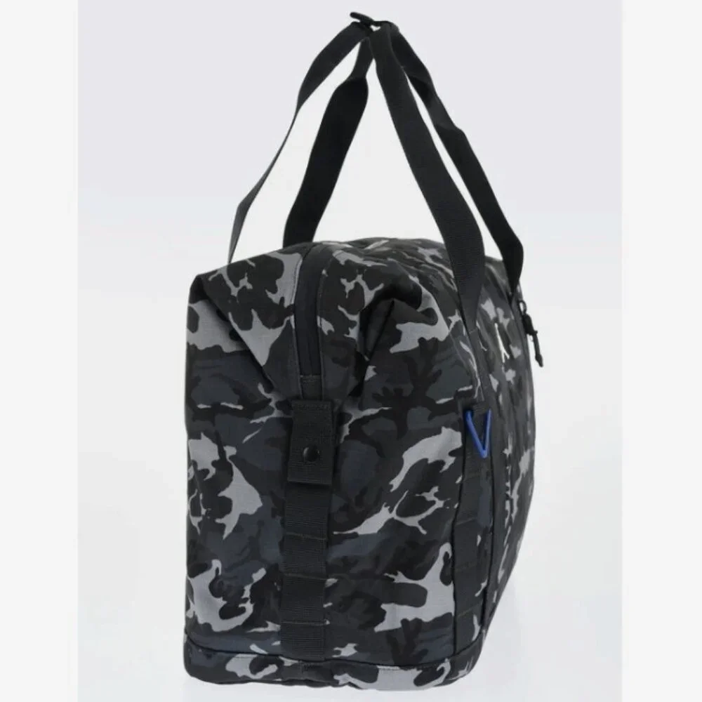 Jordan Flight Duffle Cordura Travel Training Gym Overnight Bag 40L Grey Camo